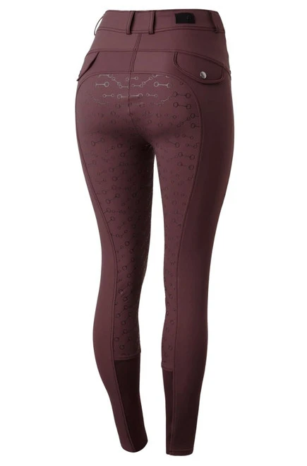 Horze Andrea High Waist Full Seat Breeches 9 Horze Andrea High Waist Full Seat Breeches - Image 7