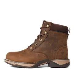 Ariat Anthem Lacer Waterproof Boot -Marys Tack and Feed Store anthem lacer h20 distbrown instep 10034143 ariat 02117.1635966448