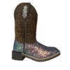 Kids Smoky Mountain Ariel Glitter Boots -Marys Tack and Feed Store ariel glitter square toe side 3077 smoky mtn 80338.1628888165