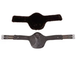 LeMieux Arika Simuwool Long Stud Girth -Marys Tack and Feed Store arika simuwool stud girth brown liner flat IT04738 lemieux 89136.1722390489