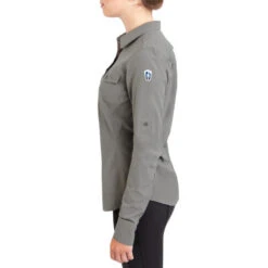 Irideon Aspen Trail Shirt Long Sleeve -Marys Tack and Feed Store aspen trail shirt ls dove grey side 30 7030 DG toklat 81839.1655842066