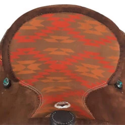 Alamo Saddlery Aztec Arrow Barrel Saddle -Marys Tack and Feed Store aztec arrow barrel seat AZTEC ARROW alamo 90140.1650658509