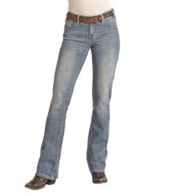 Rock & Roll Aztec Embroidered Jean