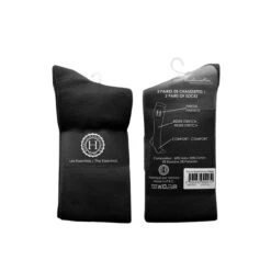 Harcour Badminton Rider Socks -Marys Tack and Feed Store badminton rider socks black front back harcour 18053.1738720613