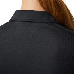 Ariat Bandera Zip Polo -Marys Tack and Feed Store bandera zip polo black back shoulders 10043379 ariat 12058.1677205518