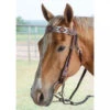 Circle Y Beaded Aztec Infinity Brow Headstall 2 Circle Y Beaded Aztec Infinity Brow Headstall -Marys Tack and Feed Store bead aztec infinity brow hs brown white lifestyle front x0221 2004 circle y 35116.1665178477