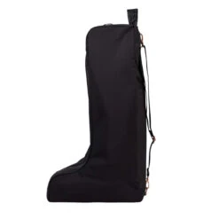 Veltri Bedford Tall Boot Bag 14 Veltri Bedford Tall Boot Bag -Marys Tack and Feed Store bedford boot bag black rose gold side veltri 93784.1726157617
