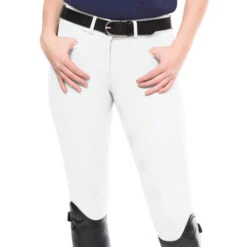 Ovation Bellissima II GripTec Full Seat Breeches -Marys Tack and Feed Store bellissima griptec FS white 471217 ovation 39705.1626206618