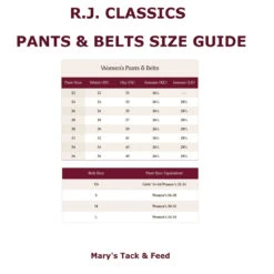 RJ Classics LILO Bobbie Reversible Belt 31 RJ Classics LILO Bobbie Reversible Belt -Marys Tack and Feed Store belt size guide 1 rj classics 87366.1740789638