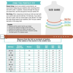 Circle Y Fancy Stitched Work Belt