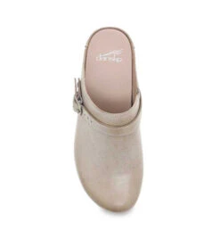 Dansko Berry Mule With Strap Oyster Milled Leather -Marys Tack and Feed Store berry mule strap oyster top 9421611600 dansko 54724.1676048542