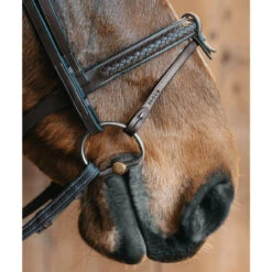 Fager Bit Lifter Flash -Marys Tack and Feed Store bit lifter brown in use hook end fager 90805.1754683793