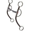 Tom Balding Long Shank Snaffle With Dots 2 Tom Balding Long Shank Snaffle With Dots -Marys Tack and Feed Store bit long snaffle brown with dots tom balding 56373.1602115971