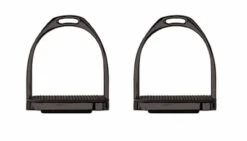 Black Powder Coated Stirrup Irons