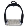 MDC Black Super Sport Stirrups -Marys Tack and Feed Store black super sport stirrup 45 degree high angle MDC 03313.1733191955