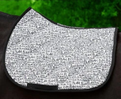 Dreamers & Schemers Saddle Pads AP -Marys Tack and Feed Store blah ap pad dreamers schemers 08138.1712844880