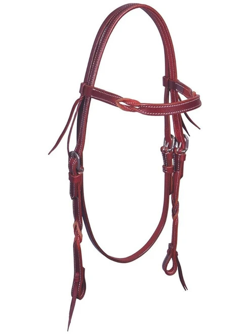 BLR Blood Knot Brow Headstall 3 BLR Blood Knot Brow Headstall
