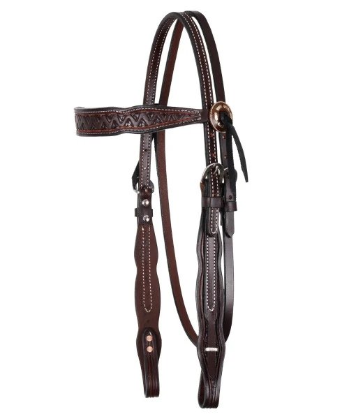 Circle Y Bluestem QC Brow Headstall 6 Circle Y Bluestem QC Brow Headstall - Image 4