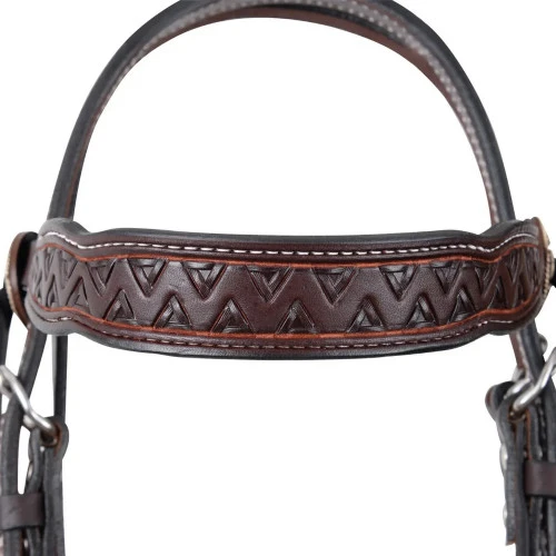 Circle Y Bluestem QC Brow Headstall 5 Circle Y Bluestem QC Brow Headstall - Image 3