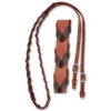 Latigo Laced Barrel Rein 1 Latigo Laced Barrel Rein -Marys Tack and Feed Store br58blllatigolacebarrel 28583 46371.1527290480