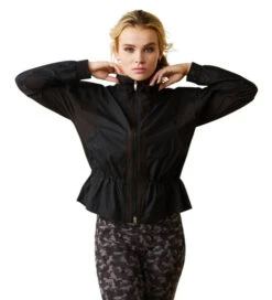 Ariat Breathe Jacket -Marys Tack and Feed Store breathe jacket black front 10043394 ariat 98973.1675198843