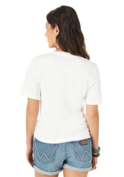 Wrangler Horseshoe Desert Tee 8 Wrangler Horseshoe Desert Tee -Marys Tack and Feed Store cactus sun tee white back 112315069 wrangler 26080.1654121586