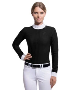 Samshield Camille Show Shirt Long Sleeve 15 Samshield Camille Show Shirt Long Sleeve -Marys Tack and Feed Store camille show ls black front samsheild 82259.1638829154