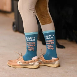 Dreamers & Schemers Crew Socks Spring 25 -Marys Tack and Feed Store cant talk crew socks hero CANT TALK CREW SOCKS dreamers 10576.1743276902