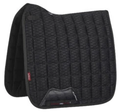 LeMieux Carbon Mesh Dressage Square Pad -Marys Tack and Feed Store carbon mesh air drsg black side 6739 lemieux 73787.1636591664