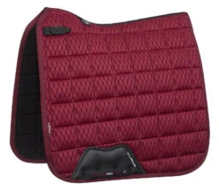 LeMieux Carbon Mesh Dressage Square Pad -Marys Tack and Feed Store carbon mesh air drsg mulberry side 6739 lemieux 38422.1636591650