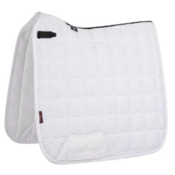 LeMieux Carbon Mesh Dressage Square Pad -Marys Tack and Feed Store carbon mesh air drsg white side 6739 lemieux 04933.1636591668