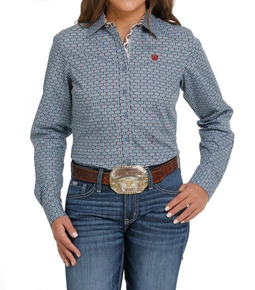 Cinch Southwest Print Performance Shirt 4 Cinch Southwest Print Performance Shirt - Image 2
