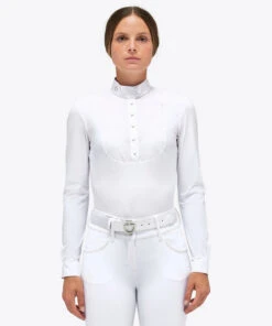 Cavalleria Toscana Poplin Pleats Competition Shirt 8 Cavalleria Toscana Poplin Pleats Competition Shirt -Marys Tack and Feed Store competition poplin pleats ls white front CAD230 JE022 0001 cavalleria toscana 30908.1684976068