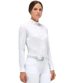 Cavalleria Toscana Poplin Pleats Competition Shirt 9 Cavalleria Toscana Poplin Pleats Competition Shirt -Marys Tack and Feed Store competition poplin pleats ls white side CAD230 JE022 0001 CT 65637.1684976057
