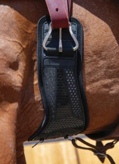 Professional's Choice VenTECH Contour Cinch Neoprene -Marys Tack and Feed Store contour cinch black on horse PC 51019.1658018893