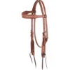 Martin Saddlery Copper Dots Rope Brow Headstall -Marys Tack and Feed Store copper dots rope brow headstall chestnut CLS HB625SNT martin 63347.1618085702