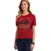 Ariat Cowgirl Canyon Tee -Marys Tack and Feed Store cowgirl canyon tee ss sundried front 10041311 ariat 43591.1659994394