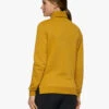 Cavalleria Toscana Embossed Turtleneck Pullover -Marys Tack and Feed Store ct emboss turtleneck pullover yl.ochre back FED106 CO100 2B00 cavalleria toscana 98626.1664055558