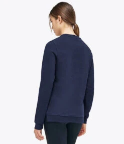 Cavalleria Toscana Orbit Logo Sweatshirt 13 Cavalleria Toscana Orbit Logo Sweatshirt -Marys Tack and Feed Store ct orbit crew navy backFED103 CO079 CT 97639.1667273357