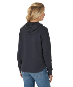 Wrangler Curved Hem Hoodie