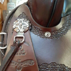 High Horse Daisetta Cordura Trail Saddle By Circle Y -Marys Tack and Feed Store daisetta cordura saddle concho marys high horse 93646.1579053551