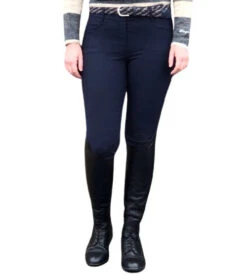 EQODE Davina Q Breeches Full Grip -Marys Tack and Feed Store davina breech grip seat navy front eqode 66430.1668706016