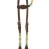 Pony Circle Y Day Money One Ear Headstall -Marys Tack and Feed Store day money pony 1 ear hs brown P021 20 SC circle y 07558.1686165295