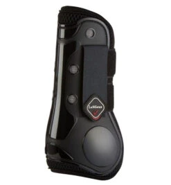 LeMieux Derby Tendon Boots -Marys Tack and Feed Store derby tendon boots black side closure 7225 lemieux 26123.1636833551