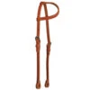 Circle Y Double Ply One Ear Headstall -Marys Tack and Feed Store double ply 1ear headstall regular oil 0216 1104 circle y 27997.1568928104