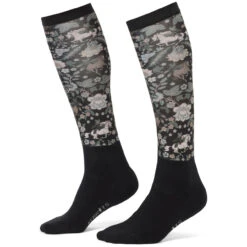 Kerrits Dual Zone Boot Socks FW25 -Marys Tack and Feed Store dual zone socks blkfairy 30453 kerrits 11800.1758233381