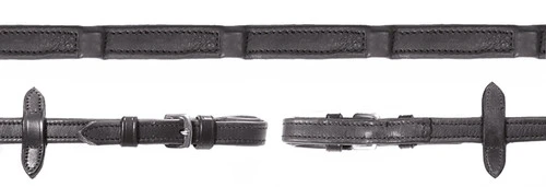 Schockemohle Durasoft Reins With Stops 3 Schockemohle Durasoft Reins With Stops