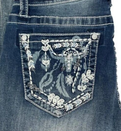 Grace In LA Easy Fit Steer Pocket Jean -Marys Tack and Feed Store easy fit cow pocket pocket EB61610 grace in la 26945.1657823391
