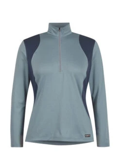 Kerrits Easy Stride Ice Fil Shirt Long Sleeve -Marys Tack and Feed Store easy stride ice fil solid ls seag.adm front 40678 kerrits 83173.1663717196