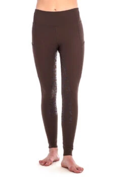 Goode Rider Energy Full Seat Breeches -Marys Tack and Feed Store energy breech FS hazel leopard front 14907 5028 goode rider 87607.1631316406